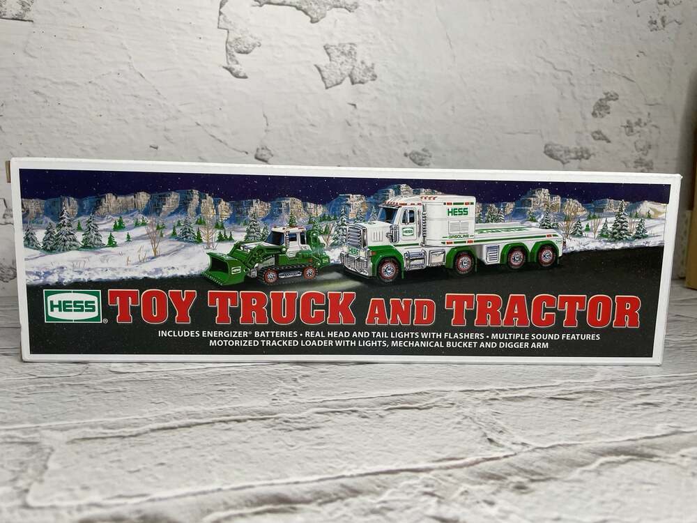 2013 Hess Toy Truck and Tractor Holiday Set